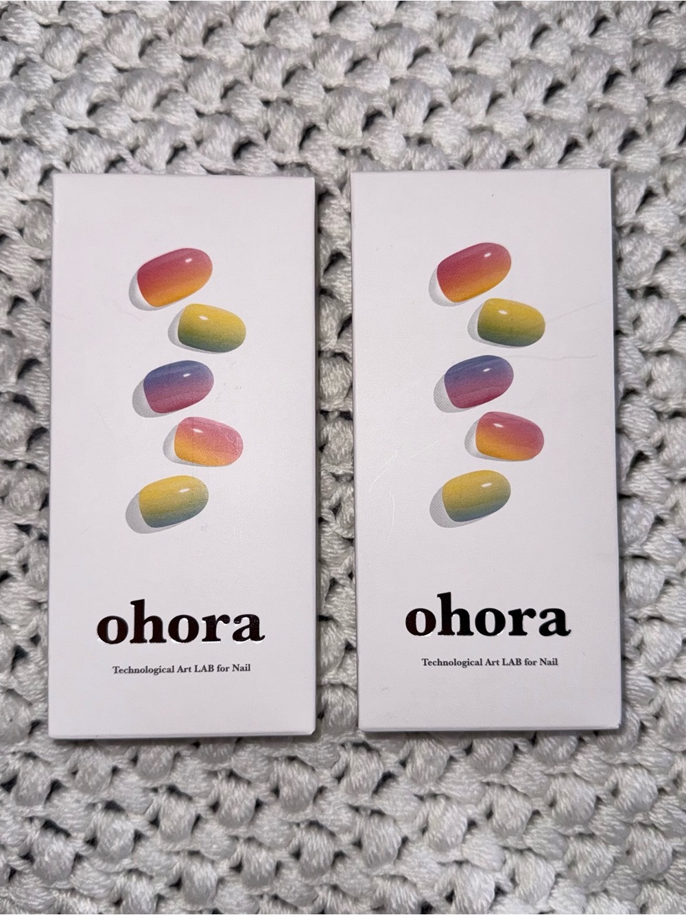 2 sets of Ohora N Pastel Nails